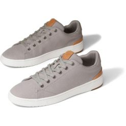 Trampki męskie TOMS TRVL LITE 2.0 niskie szare 100% bawełna. Szare trampki i tenisówki męskie Toms, bez wzorów, z bawełny, bez zapięcia. Za 319.00 zł.