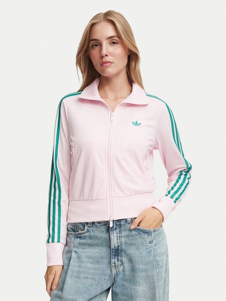 Adidas Bluza Firebird Classic KY0885 Różowy jasny Regular Fit. Czerwone bluzy bez kaptura damskie Adidas, s, z syntetyku. Za 329.99 zł.