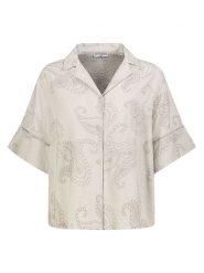 Eight2Nine Bluzka w kolorze kremowym rozmiar: XL. Brązowe bluzki damskie Eight2Nine, xl, bez wzorów, bez kołnierzyka, bez ramiączek. Za 86.99 zł.