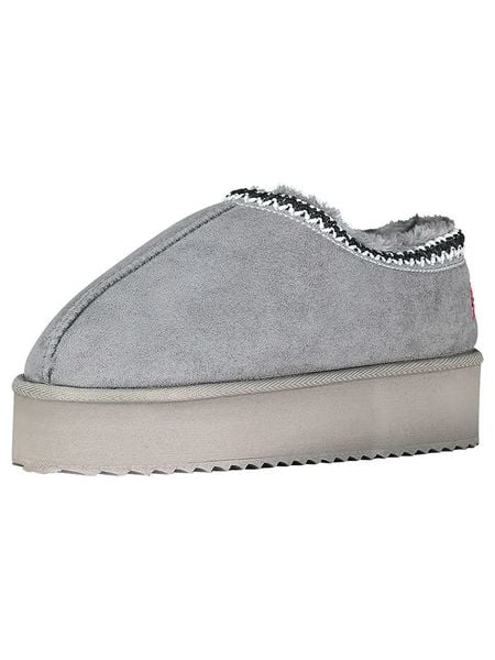 Geographical Norway Kapcie "One" w kolorze szarym rozmiar: 40. Szare kapcie damskie Geographical Norway, z materiału. Za 100.99 zł.