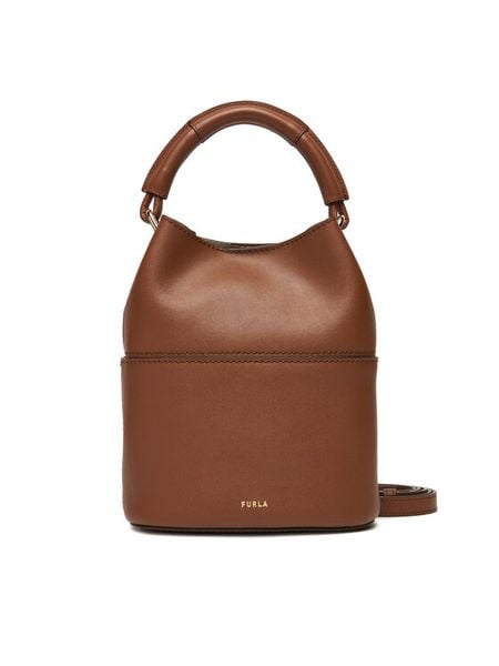 Furla Torebka WE00832 BX3169 BG 4080S Brązowy. Brązowe torebki klasyczne damskie Furla, bez wzorów, ze skóry, bez dodatków. Za 1,599.00 zł.