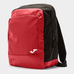 Plecak sportowy Joma Team Backpack dwukomorowy z miejscem na bidon 25 L. Czerwone plecaki damskie Joma, bez wzorów. Za 171.99 zł.