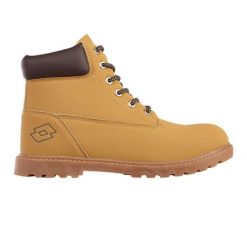Botki Męskie Maemoore. Brązowe buty zimowe męskie Lotto, bez zapięcia. Za 190.99 zł.