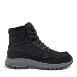 Śniegowce Helly Hansen. Czarne buty zimowe męskie Helly Hansen, bez zapięcia. Za 439.99 zł.