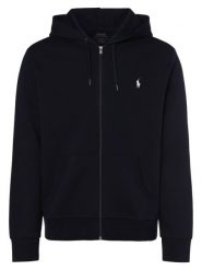 Polo Ralph Lauren kurtka z kapturem Mężczyźni Bawełna niebieski, L. Niebieskie kurtki treningowe męskie Polo Ralph Lauren, l, bez wzorów, z bawełny. Za 899.95 zł.