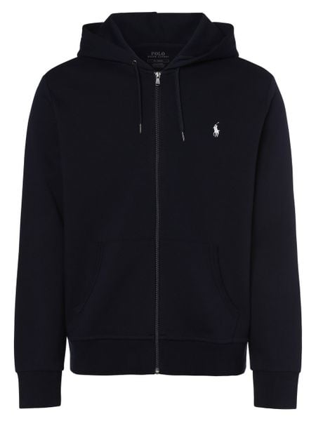Polo Ralph Lauren kurtka z kapturem Mężczyźni Bawełna niebieski, L. Niebieskie kurtki treningowe męskie Polo Ralph Lauren, l, bez wzorów, z bawełny. Za 899.95 zł.
