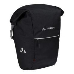 Torba na rower VAUDE Road Master Roll-It. Czarne torebki klasyczne damskie Vaude, bez wzorów, z poliamidu, małe, bez dodatków. Za 377.50 zł.