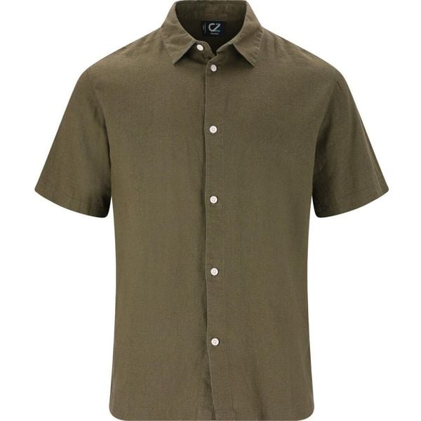 Koszula Cruz Micky. Zielone koszule męskie CRUZ, m, bez wzorów, bez kołnierzyka, bez ramiączek. Za 212.50 zł.