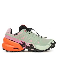 Trekkingi Salomon. Zielone obuwie trekkingowe damskie Salomon. Za 729.99 zł.