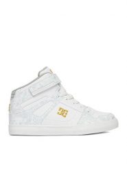 DC Shoes Sneakersy EO-PURE HIGH-TOP SE EV SN DC01796114 Biały. Białe buty sportowe dziewczęce DC Shoes, bez wzorów, z materiału, bez zapięcia. Za 279.99 zł.