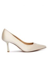 Steve Madden Szpilki Vivion 11003291 Biały. Białe szpilki Steve Madden, bez wzorów, z materiału, bez obcasa. Za 519.99 zł.