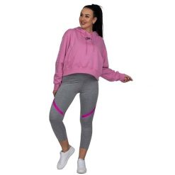 Legginsy Sportowe Damskie Nike Pro Dri‑Fit. Szare legginsy damskie Nike, bez wzorów, na fitness i siłownię, dri-fit (nike). Za 105.60 zł.