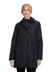 Betty Barclay Płaszcz zimowy w kolorze granatowym rozmiar: 38. Niebieskie płaszcze damskie Betty Barclay, na zimę, bez wzorów, z puchu. Za 387.95 zł.