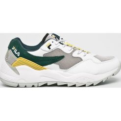 Fila - Buty Vault Cmr Jogger Cb low. Zielone buty sportowe na co dzień męskie Fila, z materiału, bez zapięcia. W wyprzedaży za 339.90 zł.