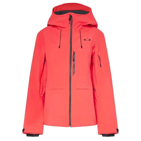 Damska kurtka narciarska/snowboardowa Oakley. Czerwone kurtki narciarskie i snowboardowe damskie Oakley, m, bez wzorów, z materiału, z kapturem, narciarskie. Za 1,242.20 zł.