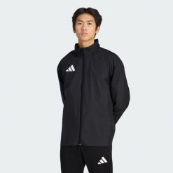 Kurtka Entrada26 Multi. Białe kurtki treningowe męskie Adidas, l, bez wzorów, z materiału, na fitness i siłownię. Za 121.99 zł.