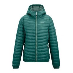 Kurtka Ocieplana Damska Hurden. Zielone kurtki damskie Regatta, bez wzorów, z puchu, bez kaptura. Za 271.99 zł.