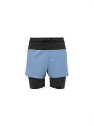 Spodenki do biegania damskie Millet Intense 2in1 Short W active fit. Niebieskie szorty damskie Millet, bez wzorów. Za 319.00 zł.