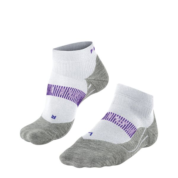 Krótkie skarpety damskie Falke RU4 Endurance Cool. Białe skarpetki damskie Falke, bez wzorów, z elastanu. Za 143.50 zł.