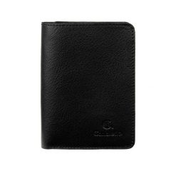 Skórzany Portfel Męski Canaletto 11 kart PM1550s246. Czarne portfele męskie bez wzorów, ze skóry. Za 139.00 zł.