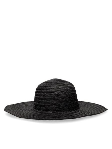 Jenny Fairy Kapelusz 4W3-003-SS24 Czarny. Czarne kapelusze damskie Jenny Fairy, bez wzorów, z poliesteru. Za 49.99 zł.