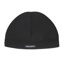 Czapka neoprenowa AQUASTIC Wintstick Beanie 3 mm. Czarne czapki męskie AQUASTIC, bez wzorów, z neoprenu, sportowe. Za 69.99 zł.