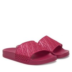 Klapki Liu Jo. Czerwone klapki damskie Liu Jo, bez wzorów, bez obcasa. Za 239.99 zł.