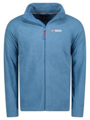 Geographical Norway Kurtka polarowa "Tug" w kolorze niebieskim rozmiar: 3XL. Niebieskie kurtki męskie Geographical Norway, xl, bez wzorów, z materiału, bez kaptura. Za 74.28 zł.