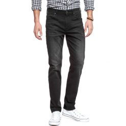 LEE SPODNIE MĘSKIE AUSTIN MOTO BLACK L733IZHL 112119908. Czarne spodnie materiałowe męskie Lee, bez wzorów, z jeansu, z obniżonym stanem. Za 209.99 zł.