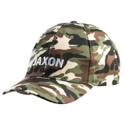 Czapka z latarką w daszku UJ-CZX01E. Brązowe czapki męskie Jaxon, bez wzorów, sportowe. Za 42.99 zł.