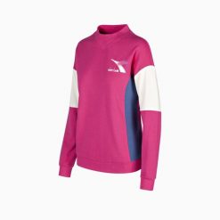 Bluza damska DIADORA L.SWEATSHIRT CREW LUSH. Czerwone bluzy bez kaptura damskie Diadora, l. Za 79.99 zł.