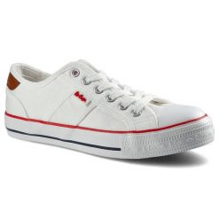 Białe Trampki Damskie Lee Cooper Stylowe Obuwie. Białe trampki i tenisówki damskie Lee Cooper, z aplikacjami, ze skóry ekologicznej. Za 89.99 zł.