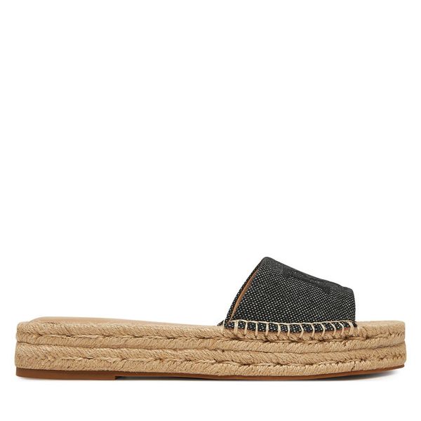 Espadryle LAUREN RALPH LAUREN. Brązowe espadryle damskie Lauren Ralph Lauren, bez wzorów, bez obcasa. Za 629.99 zł.