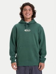 Quiksilver Bluza Salt Water Graphic EQYFT05126 Zielony Regular Fit. Zielone bluzy bez kaptura męskie Quiksilver, m, z bawełny. Za 319.99 zł.