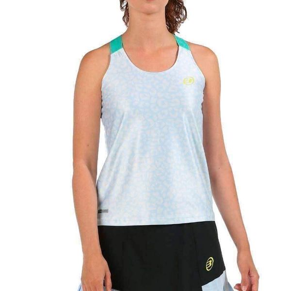 Bullpadel Blies Tank Top. Szare topy damskie bullpadel, s, bez wzorów, bez kołnierzyka. Za 182.35 zł.