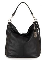 Lucca Baldi Skórzana torebka "Bolzano" w kolorze czarnym - 45 x 40 x 15 cm rozmiar: onesize. Czarne torebki klasyczne damskie Lucca Baldi, bez wzorów, z materiału, bez dodatków. Za 304.99 zł.