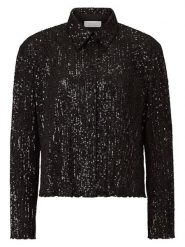 Rich & Royal Bluzka w kolorze czarnym rozmiar: XL. Czarne bluzki damskie Rich & Royal, xl, bez wzorów, bez kołnierzyka, bez ramiączek. Za 209.33 zł.