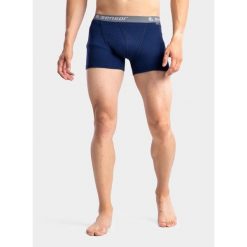 Bokserki termoaktywne męskie Sensor Merino DF Boxers. Niebieskie bokserki męskie Sensor, bez wzorów. Za 112.99 zł.
