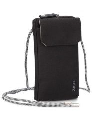 Zwei Torebka "Olli OP30" w kolorze czarnym na telefon - 11 x 19 x 3 cm rozmiar: onesize. Czarne torebki klasyczne damskie Zwei, bez wzorów, z materiału, bez dodatków. Za 91.56 zł.