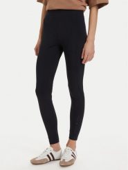 Beverly Hills Polo Club Legginsy P-SS26W-TL516528-0298 Granatowy Slim Fit. Niebieskie legginsy damskie Beverly Hills Polo Club, m, bez wzorów, z bawełny. Za 159.99 zł.
