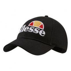 Czapka sportowa Ellesse Ragusa Czarny. Czarne czapki męskie Ellesse, bez wzorów, z materiału, sportowe. Za 89.91 zł.