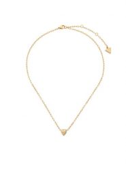 Guess Naszyjnik JUBN06 087JW Złoty. Żółte naszyjniki damskie Guess, metalowe. Za 278.99 zł.