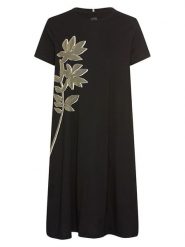 Camel Active Sukienka w kolorze czarnym rozmiar: M. Czarne sukienki damskie Camel Active, na co dzień, m, bez wzorów, z bawełny, bez kołnierzyka, bez ramiączek, midi, proste. Za 130.99 zł.