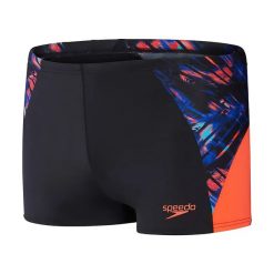 Bokserki kąpielowe męskie Speedo ECO END+ Splice. Czarne kąpielówki męskie Speedo, m, bez wzorów, do pływania. Za 109.99 zł.