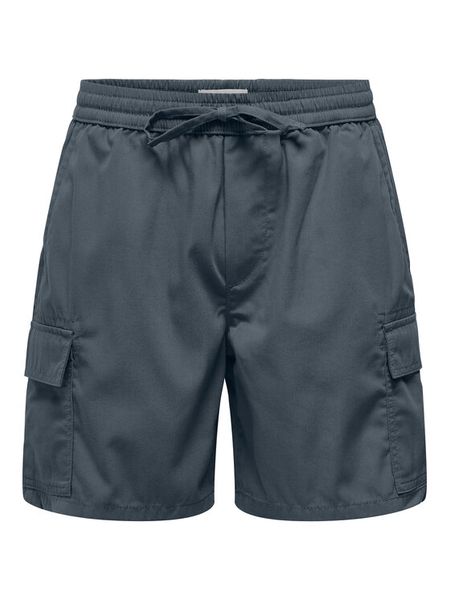 Only & Sons Szorty sportowe Kal 22034462 Szary Slim Fit. Szare szorty męskie Only & Sons, bez wzorów, z bawełny, sportowe. Za 79.99 zł.