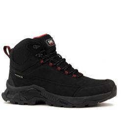 Buty męskie wysokie trekingowe DK TRIGER. Czarne buty trekkingowe męskie DK, bez zapięcia, trekkingowe. W wyprzedaży za 179.00 zł.