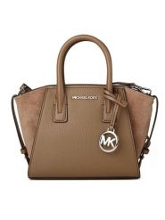 Michael Kors Skórzana torebka w kolorze jasnobrązowym - 24 x 16 x 11 cm rozmiar: onesize. Brązowe torebki klasyczne damskie Michael Kors, bez wzorów, z materiału, bez dodatków. Za 556.99 zł.