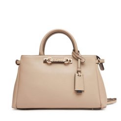 Torebka Guess. Brązowe torebki klasyczne damskie Guess, z aplikacjami, bez dodatków. Za 489.99 zł.