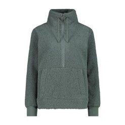 Kobieca bluza półzipowana CMP. Niebieskie bluzy bez kaptura damskie CMP, l. Za 340.00 zł.