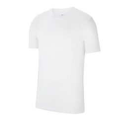 T-shirt Męski Logo Park. Białe t-shirty męskie Nike, m, bez wzorów, bez kołnierzyka. Za 117.99 zł.